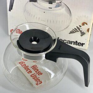 BUNN POUR O-MATIC 8-Cup Replacement Glass Coffee Pot Decanter Carafe Server 132